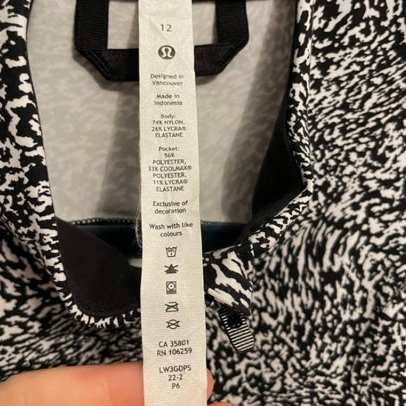 LULULEMON Instill Jacket - Grain black/white - Picture 4 of 5